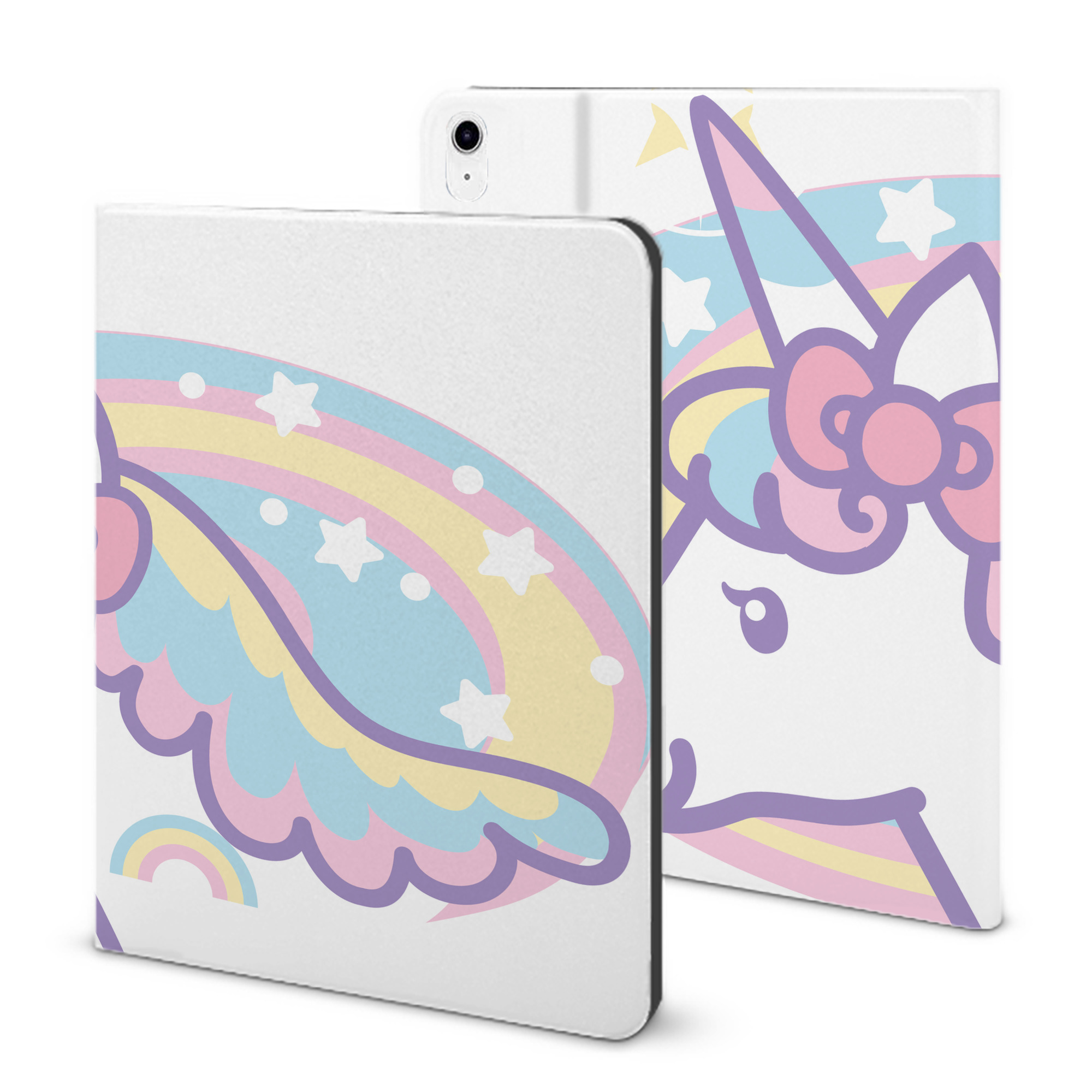 （画像用） Hello Kitty ハローキティ IPad ケース ブック型 PUレザー TPU 耐衝撃 軽量 薄型 ペン収納なし 全面保護 IPad 各モデル対応